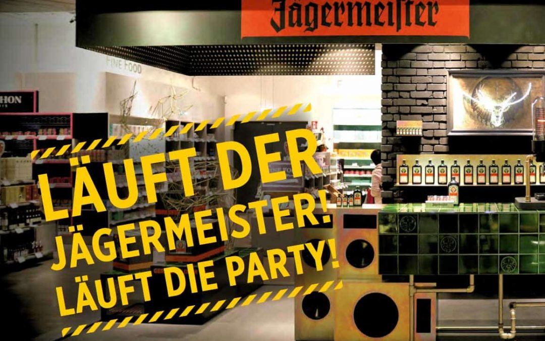 Travel-Retail-Promotion für Jägermeister